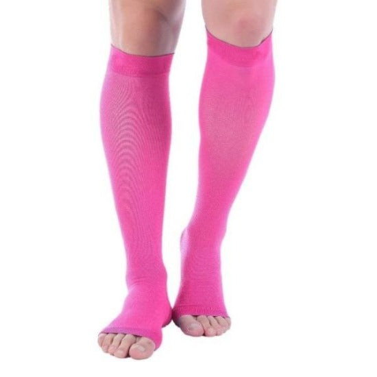  JUNZAN Anchor Rope Corals Compression Socks for Women